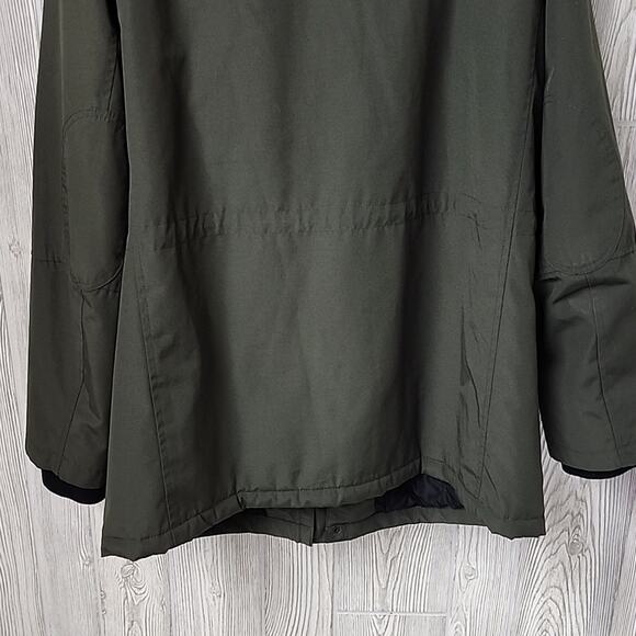 Levi's Arctic Hooded Fleece Lined Four Pocket Parka Jacket Green Mens Size XL - Picture 8 of 13